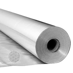 Dvojitá reflexná izolačná rolka, perforovaná tkaná sálavá bariéra, 0,15 mm 38,1 m x 1,22 m, obojstranná hliníková fólia s tepelným reflexným štítom, tepelnoizolačná rolka na okno a strechu karavanu - miniatúra 2