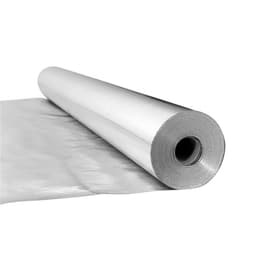Dvojitá reflexná izolačná rolka, perforovaná tkaná sálavá bariéra, 0,15 mm 38,1 m x 1,22 m, obojstranná hliníková fólia s tepelným reflexným štítom, tepelnoizolačná rolka na okno a strechu karavanu - miniatúra 5