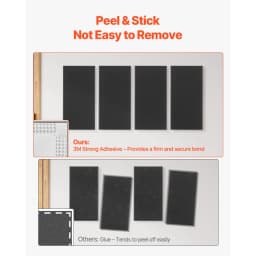 4 ks akustických panelov, 2 palce hrubé, 23,6 x 11,8 palca, zvukovoizolačné panely zo sklenených vlákien, samolepiace zvukotesné nástenné dosky, pre štúdiá, kancelárie, domáce kino, zasadacie miestnosti, čierne - miniatúra 7