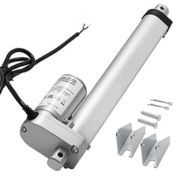 12V lineárny aktuátor, zdvih 203,2 mm, vysokorýchlostný 15 mm/s, lineárny aktuátor s uťahovacím momentom 1000 N - s krytím IP54 a montážnou konzolou pre zdvíhací stôl, polohovacie kreslá, otvárač okien a dverí - miniatúra 2