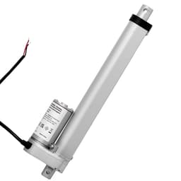 12V lineárny aktuátor, zdvih 203,2 mm, vysokorýchlostný 15 mm/s, lineárny aktuátor s uťahovacím momentom 1000 N - s krytím IP54 a montážnou konzolou pre zdvíhací stôl, polohovacie kreslá, otvárač okien a dverí - miniatúra 4