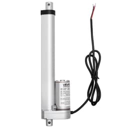12V lineárny aktuátor, zdvih 101,6 mm, vysokorýchlostný 15 mm/s, lineárny aktuátor s uťahovacím momentom 1000 N - s krytím IP54 a montážnou konzolou pre zdvíhací stôl, polohovacie kreslá, otvárač okien a dverí - miniatúra 5