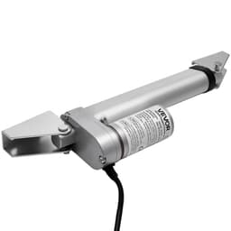 12V lineárny aktuátor, zdvih 101,6 mm, vysokorýchlostný 15 mm/s, lineárny aktuátor s uťahovacím momentom 1000 N - s krytím IP54 a montážnou konzolou pre zdvíhací stôl, polohovacie kreslá, otvárač okien a dverí - miniatúra 12