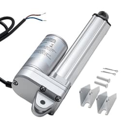 12V lineárny aktuátor, zdvih 101,6 mm, vodotesný lineárny aktuátor IP65, pohony 3000N 5 mm/s s montážnymi konzolami pre solárne sledovače, priemyselné stroje, otvárače dverí - miniatúra 2