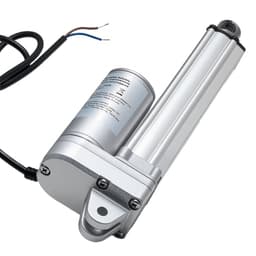 12V lineárny aktuátor, zdvih 101,6 mm, vodotesný lineárny aktuátor IP65, pohony 3000N 5 mm/s s montážnymi konzolami pre solárne sledovače, priemyselné stroje, otvárače dverí - miniatúra 3