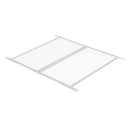 Ochranná sieťka na dvere obytného auta, mriežka dverí 800x723,9 mm, jednoduchá inštalácia a demontáž, vystužená priedušná ochranná sieťovina, ochrana vstupu do obytného auta z hliníkovej zliatiny na ochranu domácich zvierat, biela - miniatúra 5