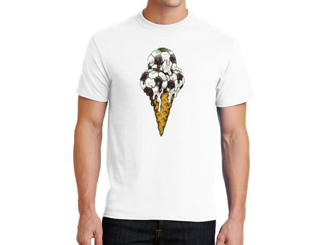 Pánske tričko Sladký futbal Ice Cream Mania