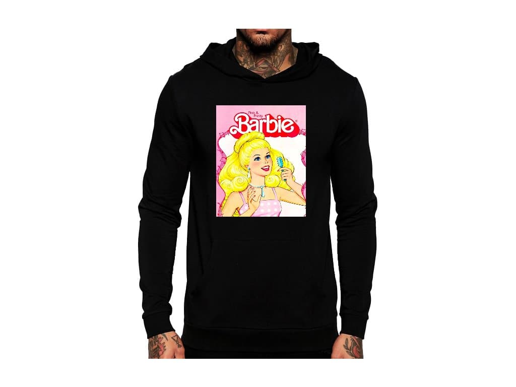 Mikina Barbie, krásna a ružová