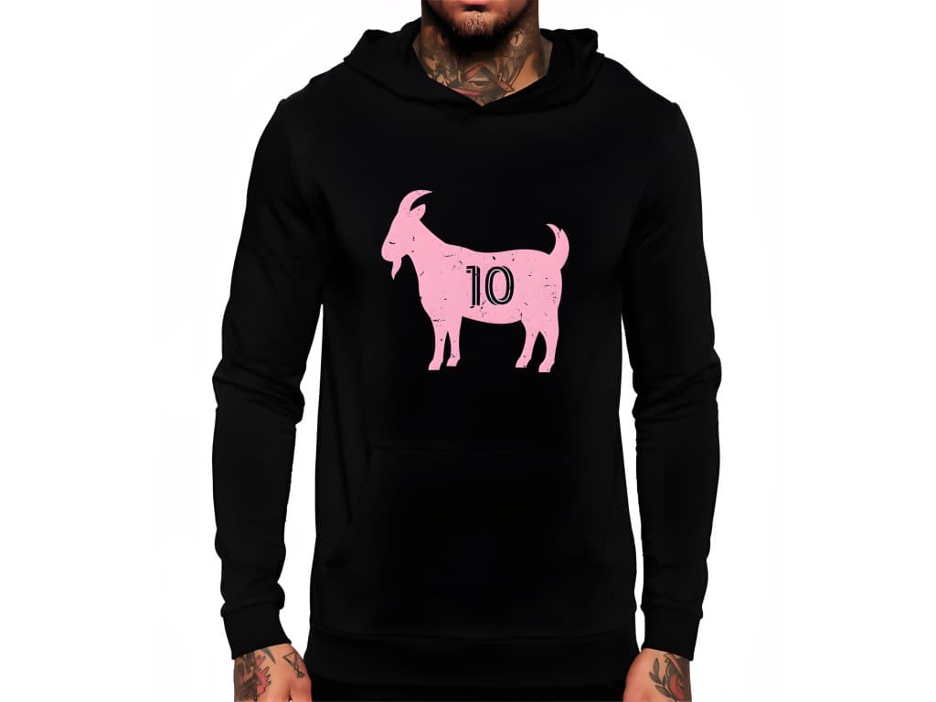 Mikina Ružový GOAT 10 Reigns