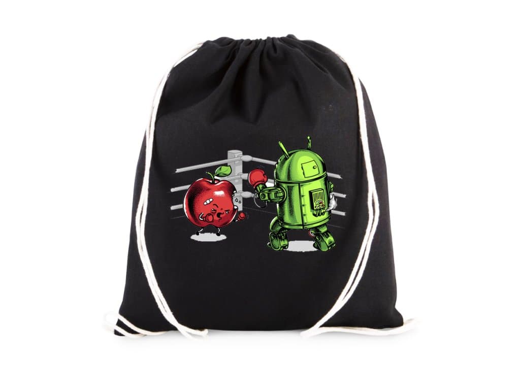 Vak na chrbát Bitka Android verzus Apple