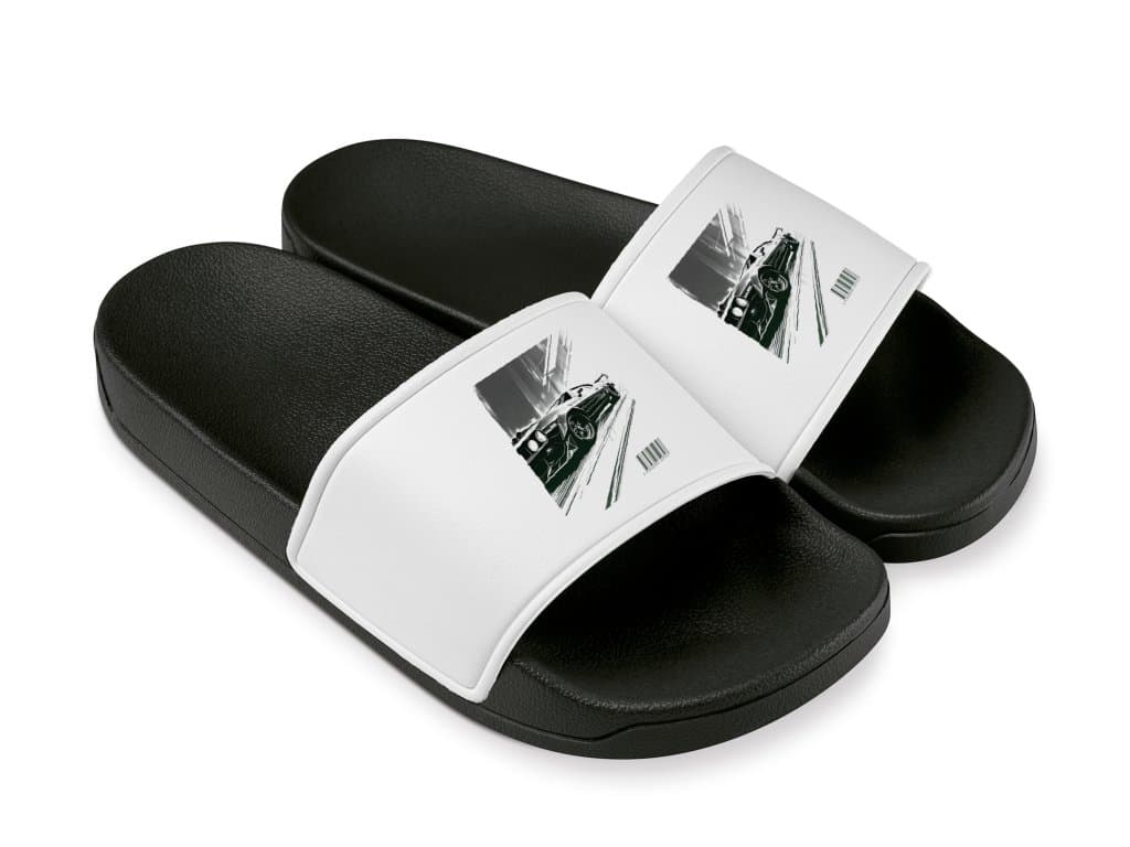 Šľapky Vizuálna pretekárska explózia