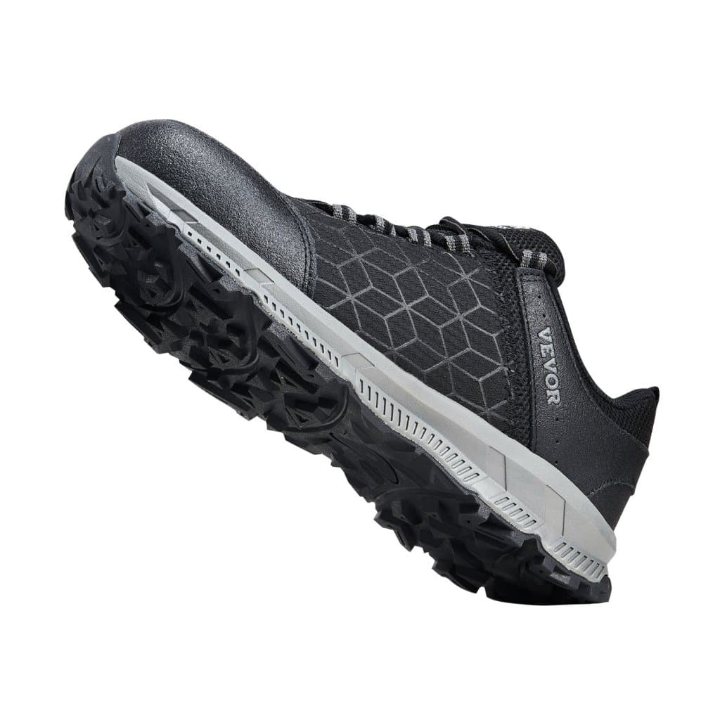 Pánske tenisky s oceľovou špičkou, veľkosť US 11,5, široké, čierne