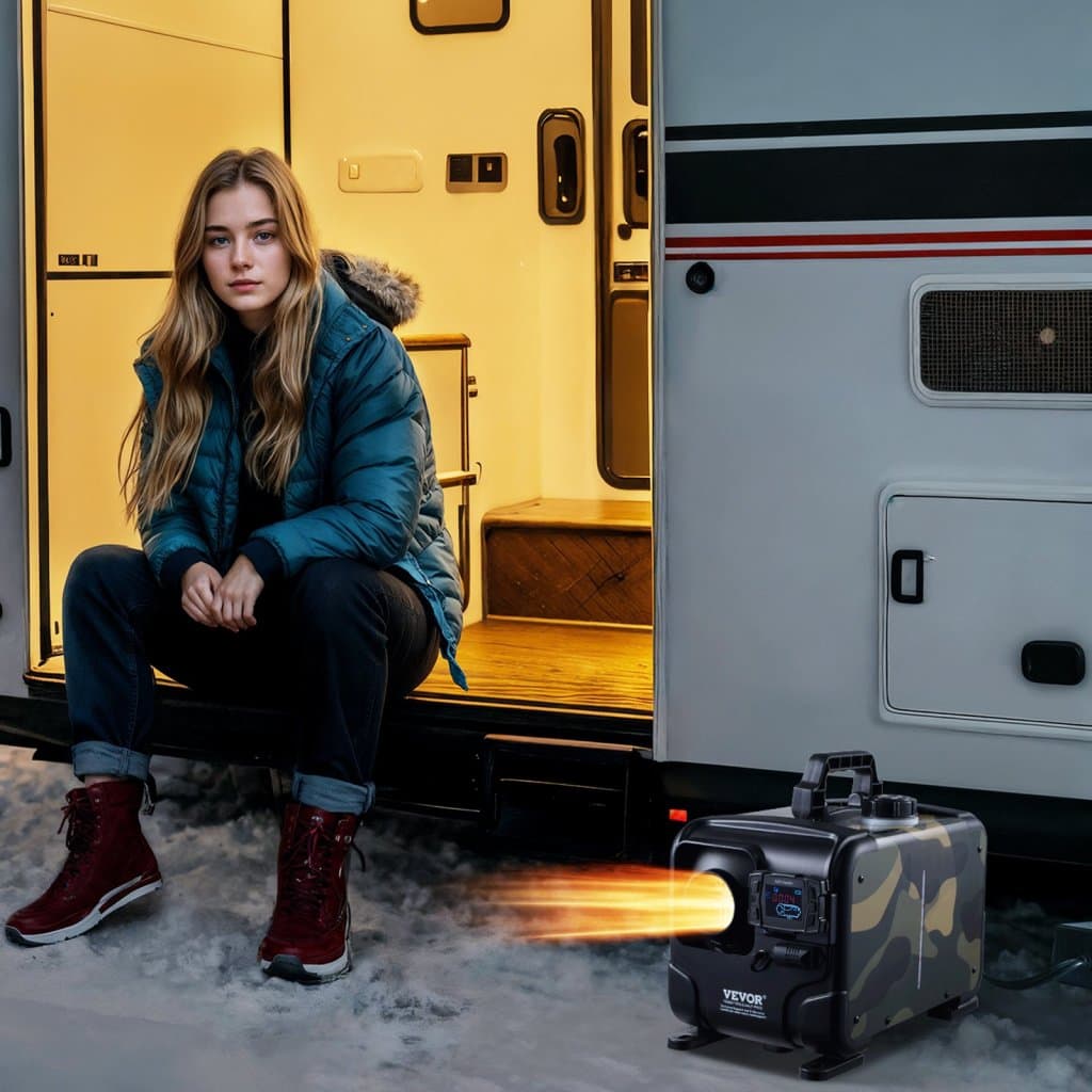 Dieselový ohrievač 8KW 12V/24V Bluetooth APP