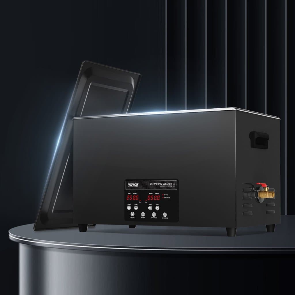 Ultrazvukový čistič 30L 600W čierny