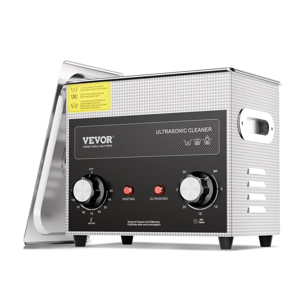 3-litrový ultrazvukový čistič s časovačom ohrevu a digitálnym ultrazvukovým čistiacim košom