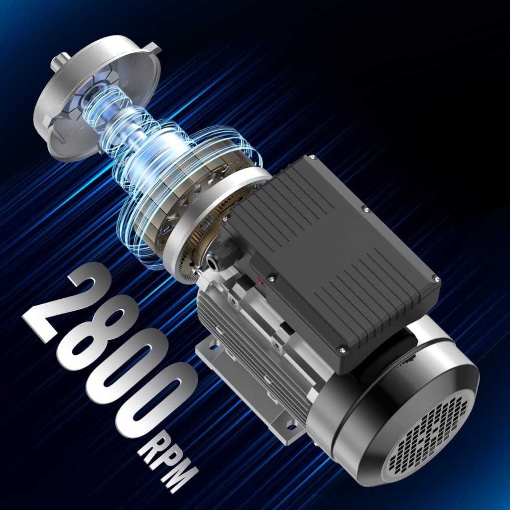 Elektromotor 1,1 kW 2800 ot./min. AC 220~240 V 7,1 A 1 fáza 24 mm hriadeľ s perem