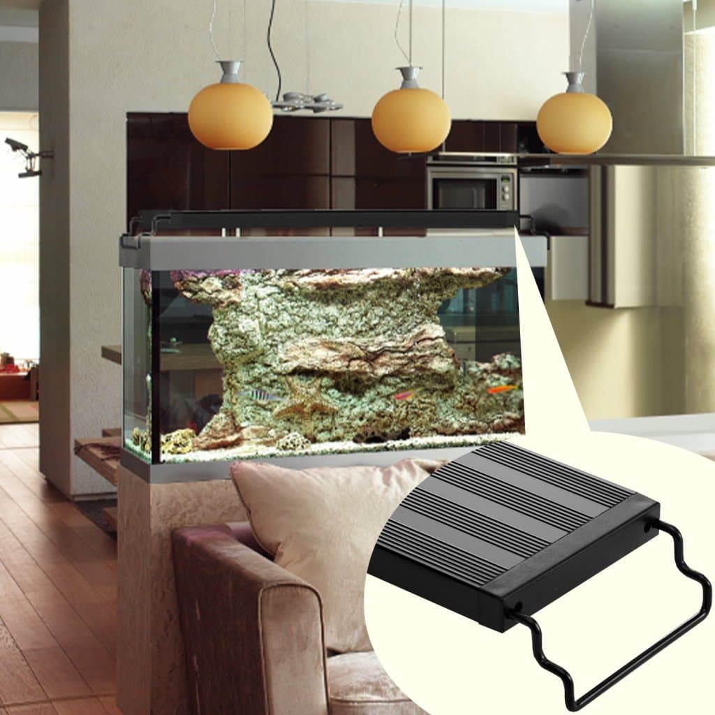 14W LED full spectrum akváriové osvetlenie pre akváriá s priemerom 18"-24"