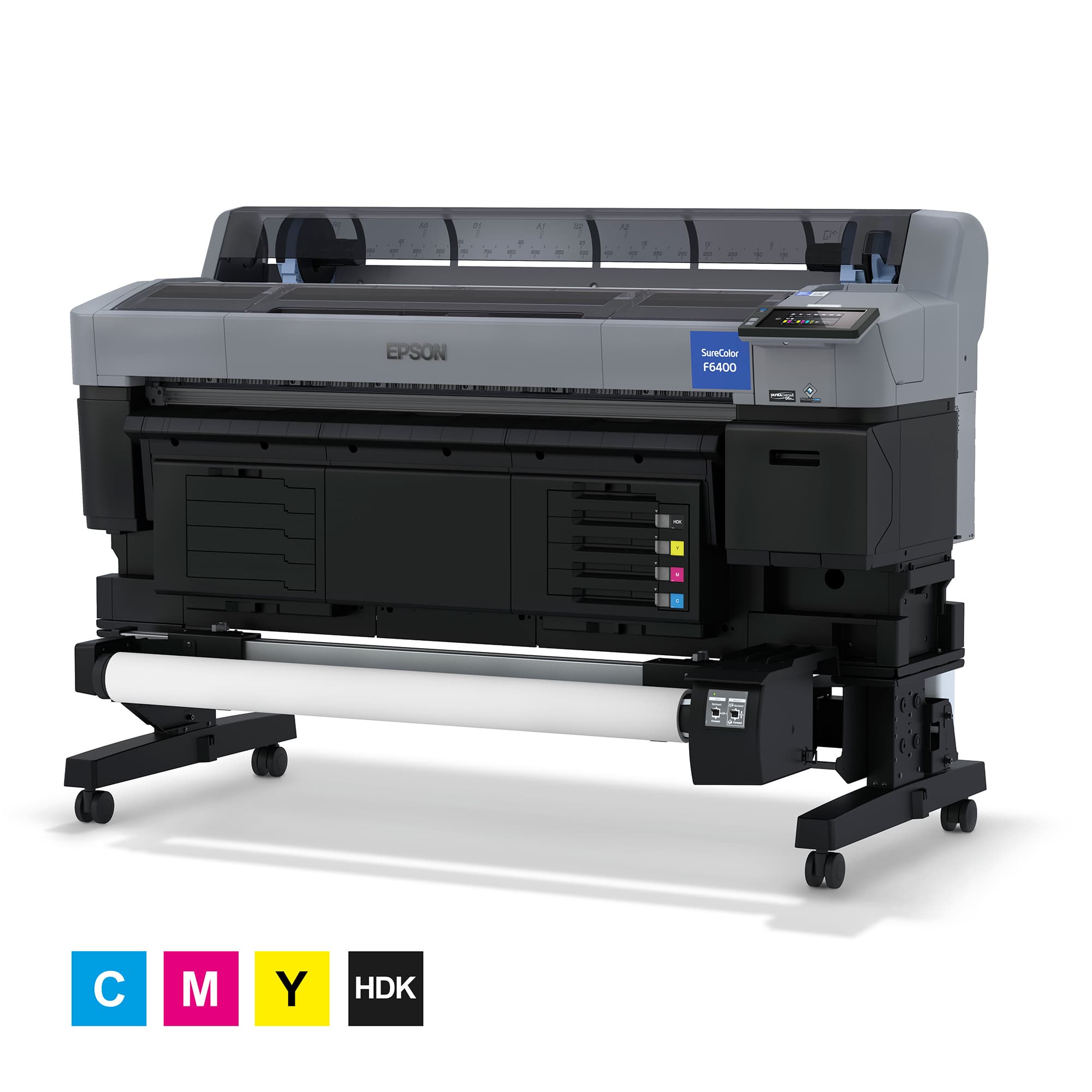Epson SureColor SC-F6400, CMYK, Maximálna šírka tlače je až 1118 mm, bez navíjacej jednotky