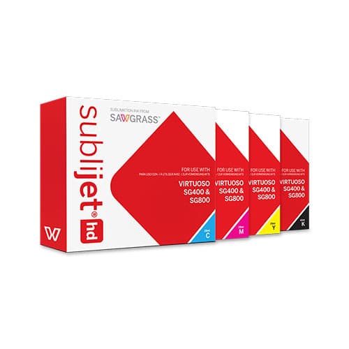 SubliJet HD pre Virtuoso SG-400/800, náplne 29 ml/42 ml, rôzne farby