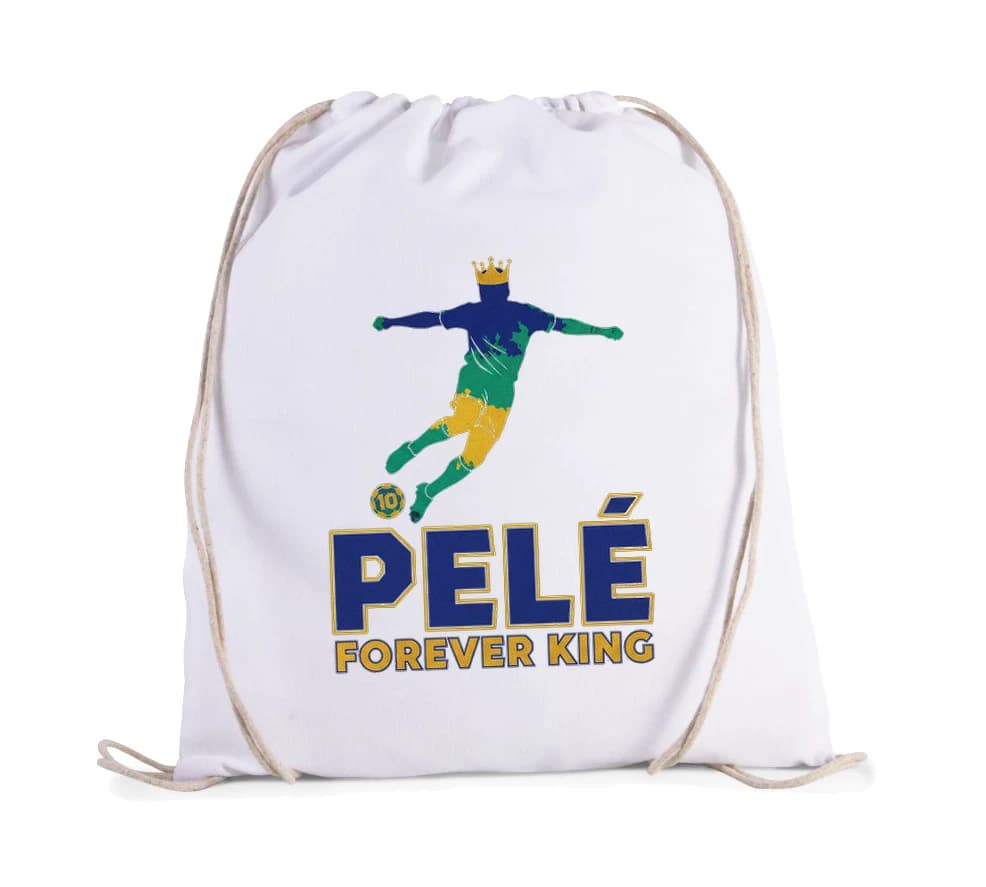 Vak na chrbát Pelé Navždy kráľ futbalu a Brazílie