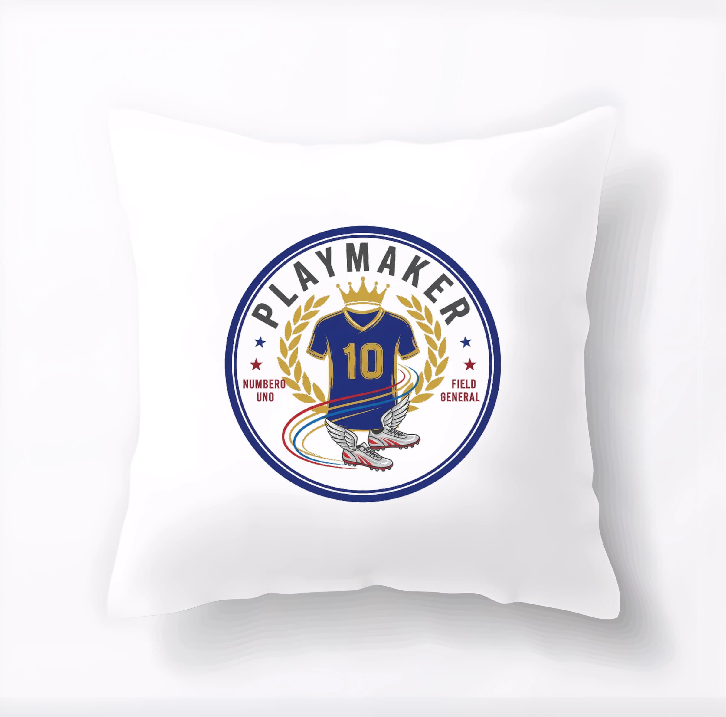 Vankúš Panovník playmakerov číslo 10 a zlatá koruna