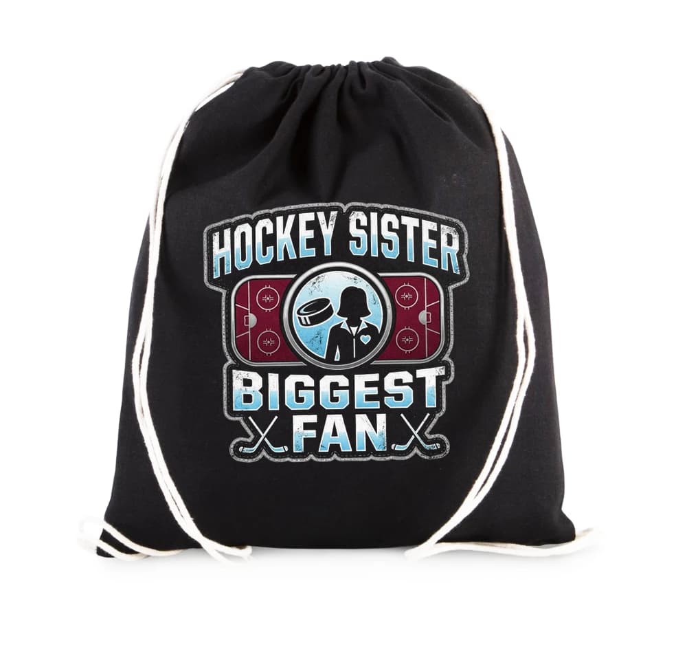 Vak na chrbát Hrdá Hockey Sister Najväčšia fanúšička na ľade