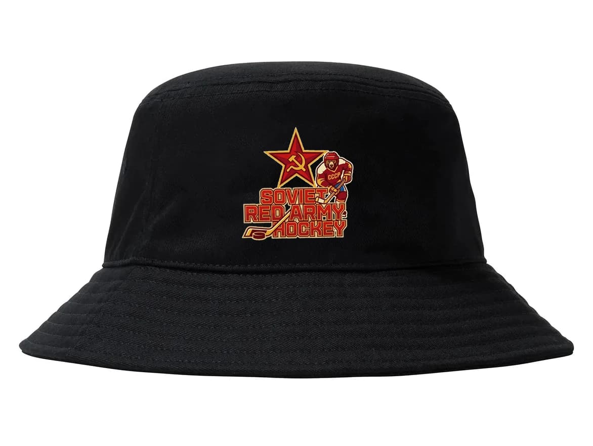 Klobúk Medvedia sila a hviezda Soviet Red Army Hockey