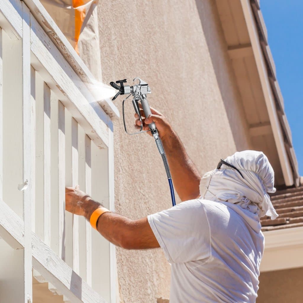 Bezvzduchové striekanie farieb 3600 PSI Vysokotlakové bezvzduchové striekanie farieb s tryskou 517