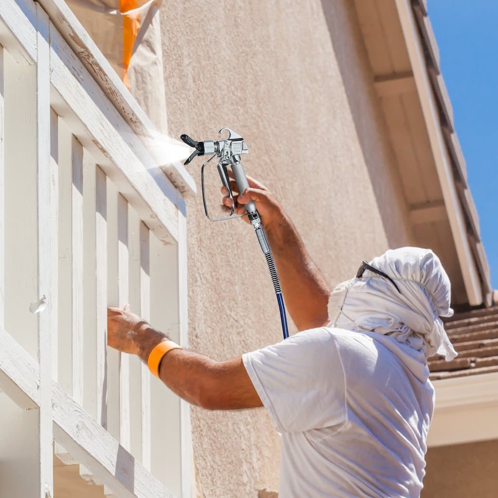 Bezvzduchový striekací stroj na farby 3600 PSI s vysokým tlakom a 5 tryskami