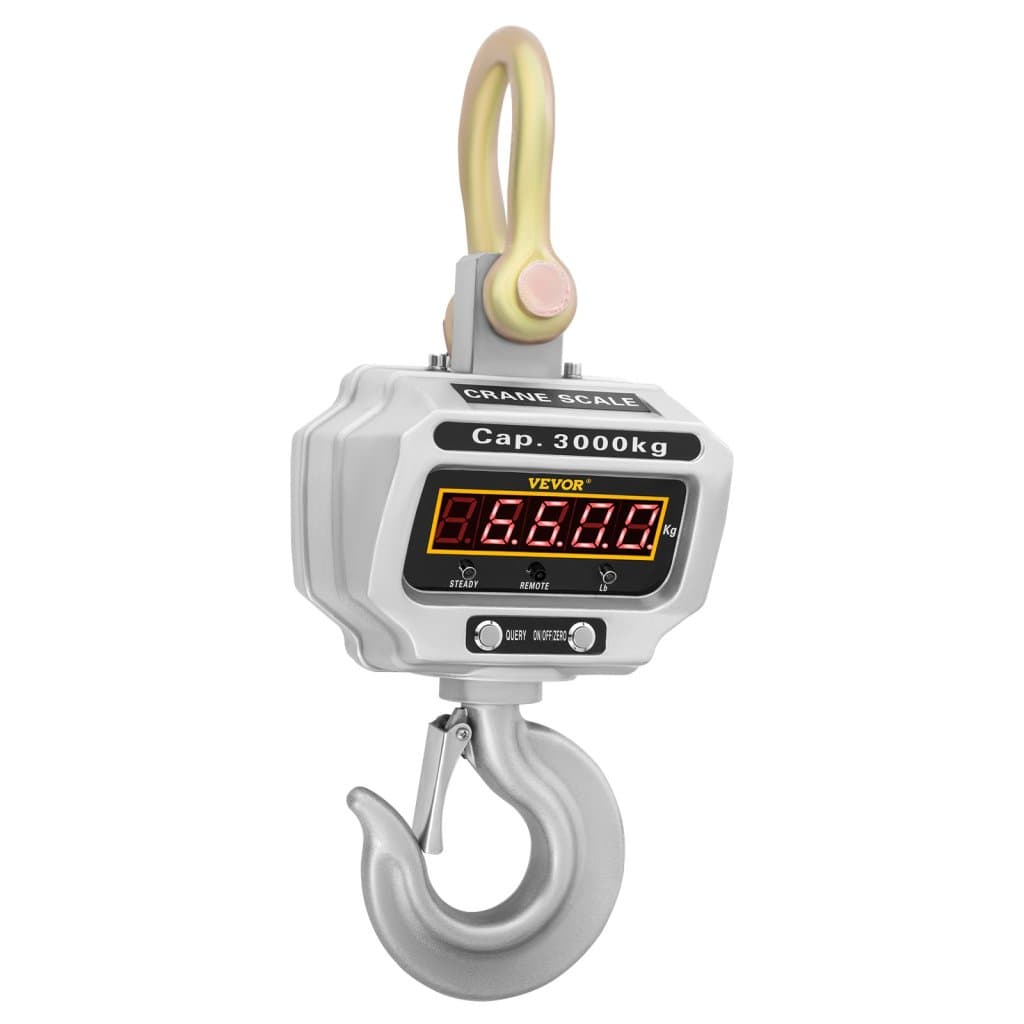 Digitálna žeriavová váha 3000 kg s LCD displejom