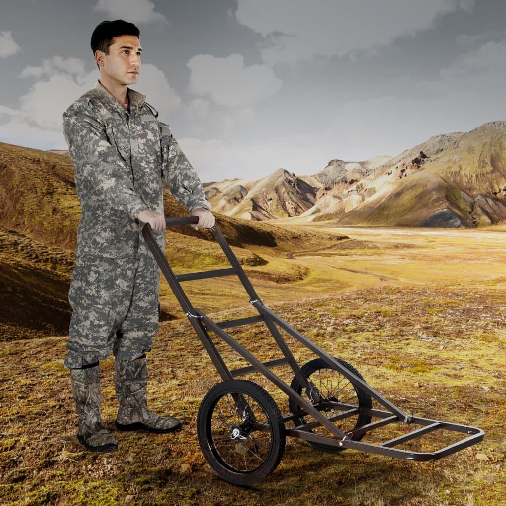 Skladací vozík s jeleňmi