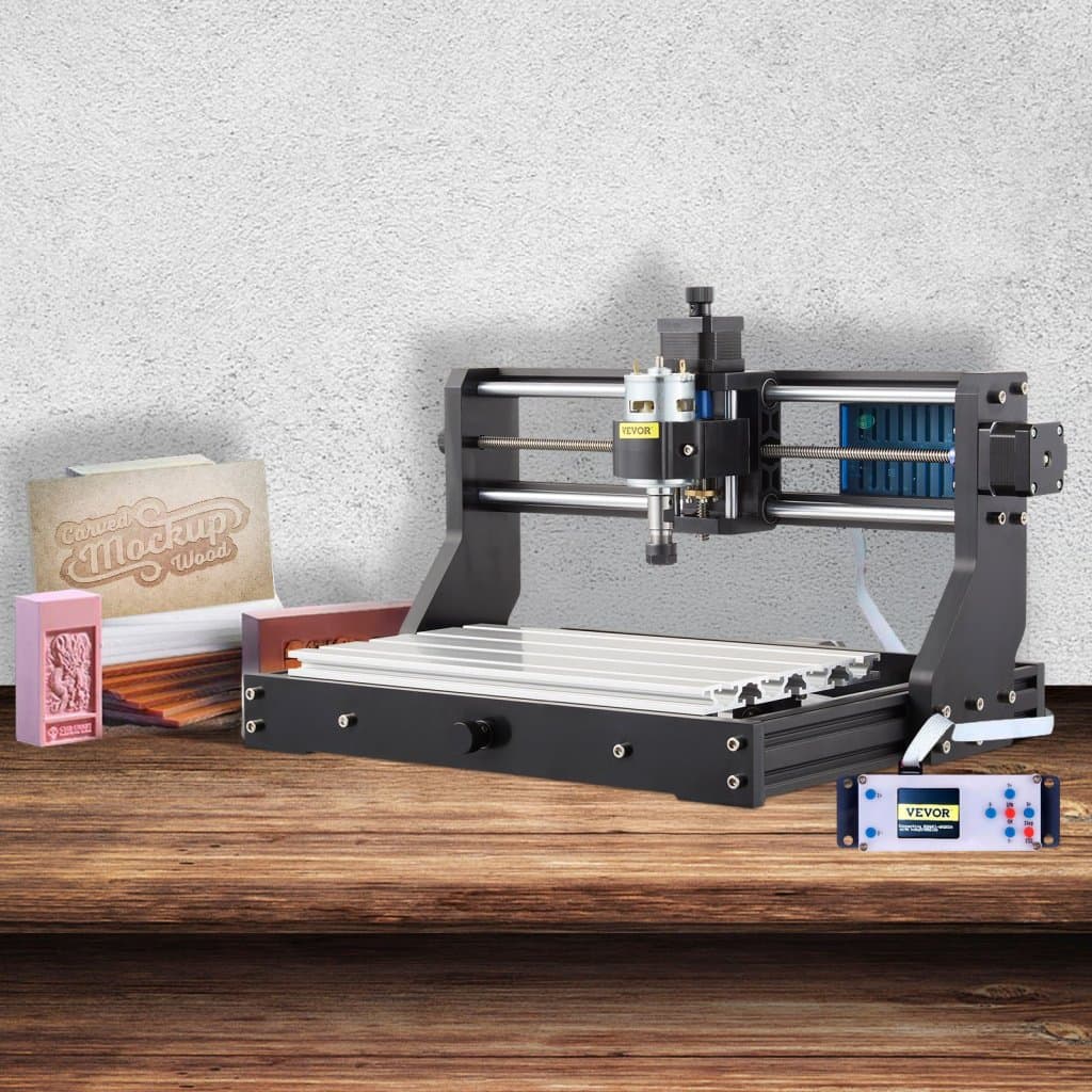 CNC 3018 Pro 300×180×45mm CNC stroj GRBL Control Mini gravírovací stroj s offline ovládačom 3-osový gravírovací stroj na rezbárstvo, frézovanie plastov, akrylu, PVC, dreva