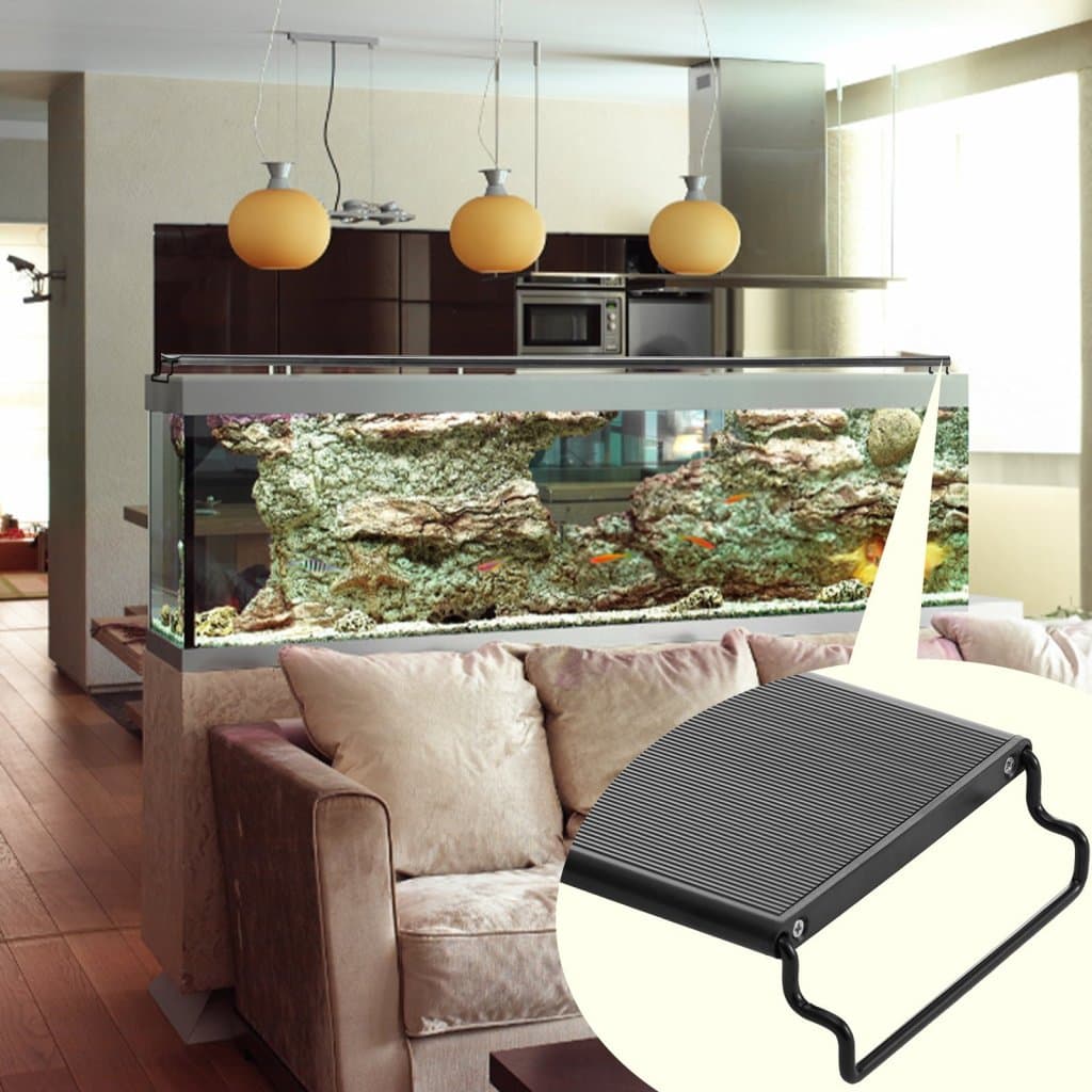 Full Spectrum akváriové svetlo a LCD monitor pre sladkovodné akváriá s priemerom 36"-42" 36W