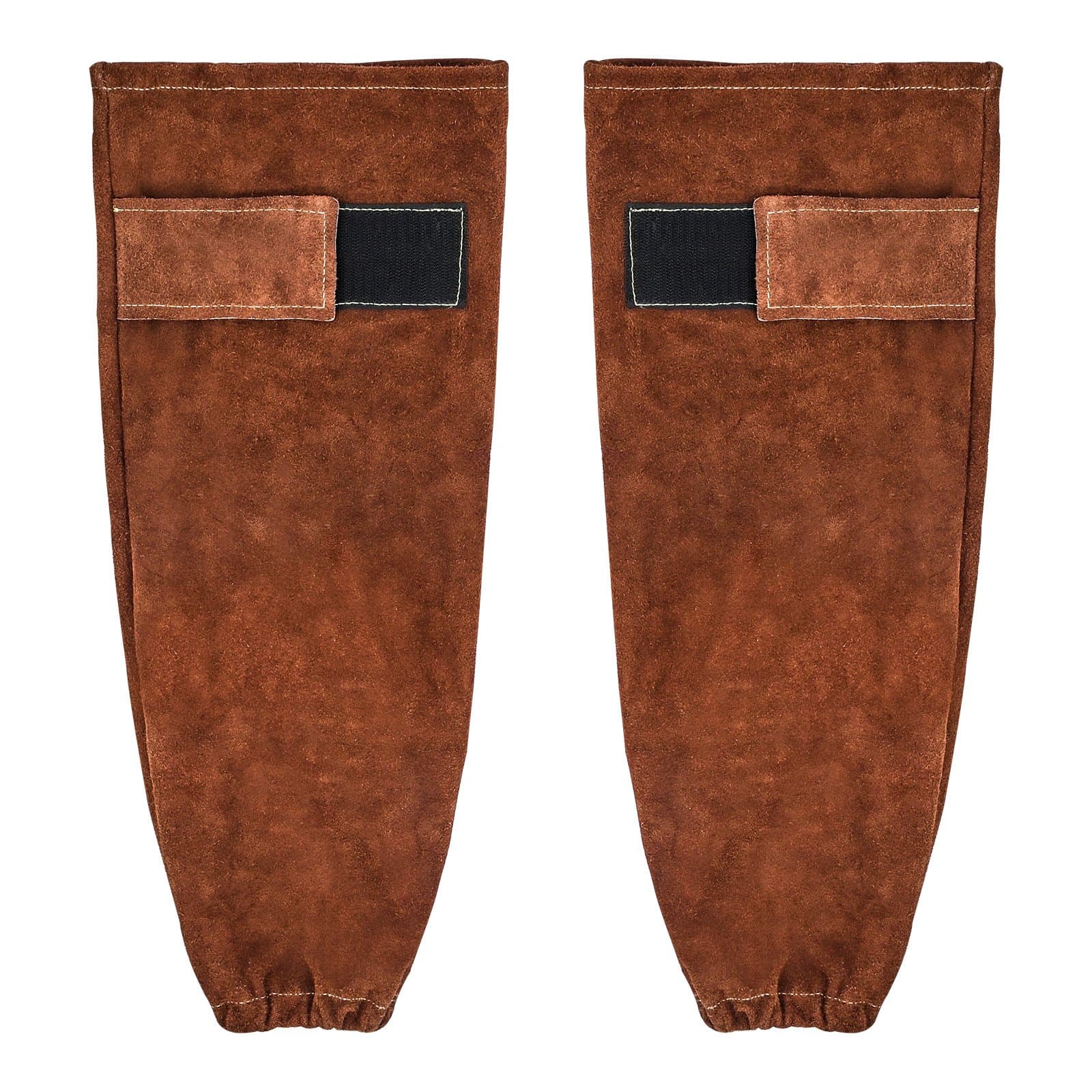 Kožené zváračské návleky Odolné pracovné návleky z hovädzej kože odolné voči ohňu