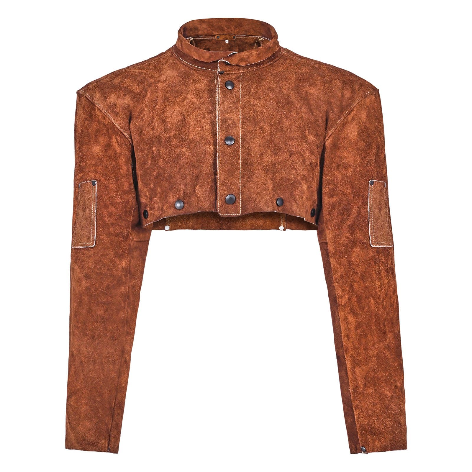 Kožený zváračský plášťový rukáv, odolný voči ohňu, veľkosť XL