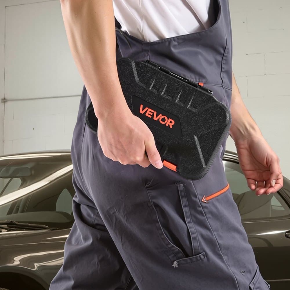 Sada nástrčných kľúčov, 70 kusov, 6,4 mm objímka a račňová sada, SAE a metrické, hlboké a plytké, sada náradia pre mechanikov s bitmi, príslušenstvom a úložným puzdrom, legovaná oceľ CR-V, na opravy automobilov