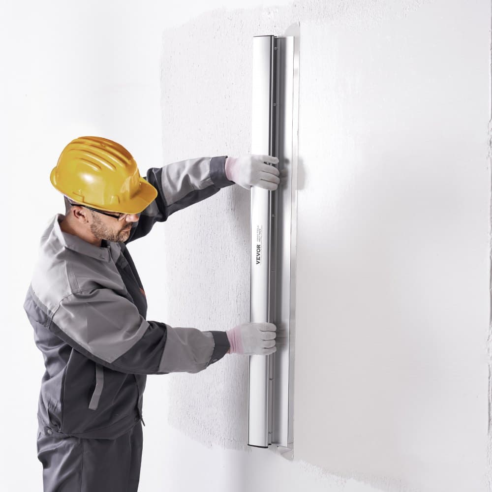 Čepeľ na sadrokartón, hladiaci nôž 48 palcov, čepeľ z nehrdzavejúcej ocele a telo z hliníkovej zliatiny, profesionálne nástroje na vrstvenie náterov na sadrokartón, stieranie/nôž na sadrokartón, na sadrokartón/stenové dosky/sadrokartón