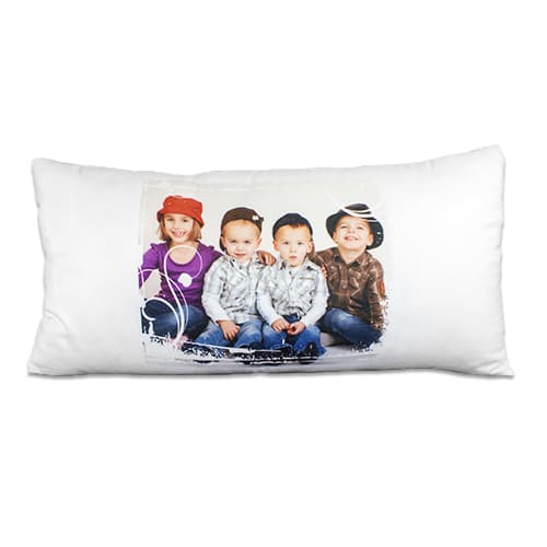 Obliečky na vankúše Sublistar® biele s hladkým povrchom, 100 % polyester-mikrovlákno, rozmer 80 x 40 cm, 10 ks/balenie, 200 ks/kartón