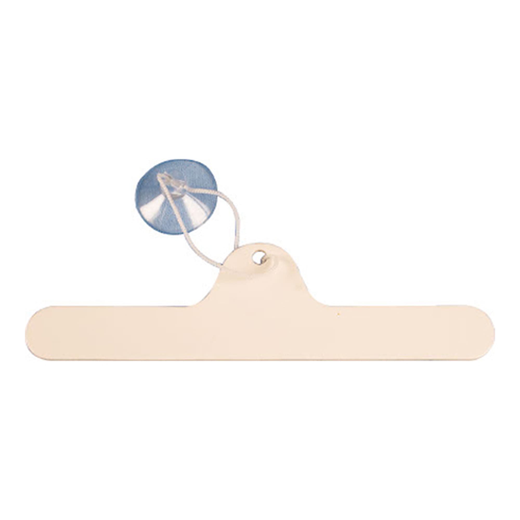 Kartónový vešiak s prísavkou, rozmer 78 x 20 mm, 50 ks/balenie