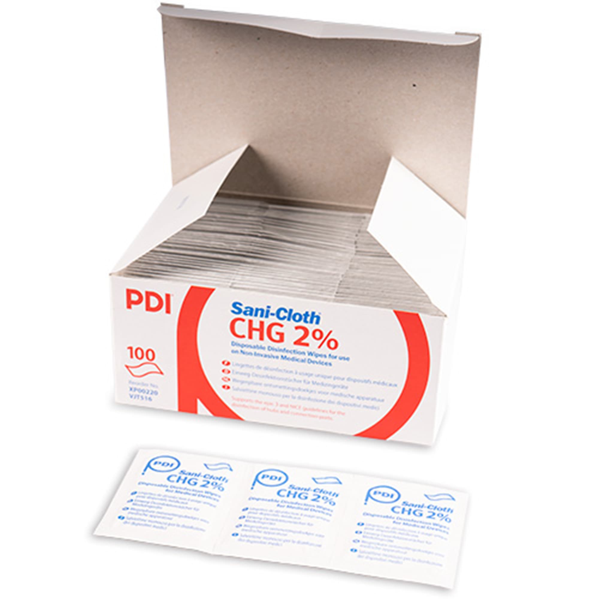 Čistiace utierky, balenie po 100 kusoch