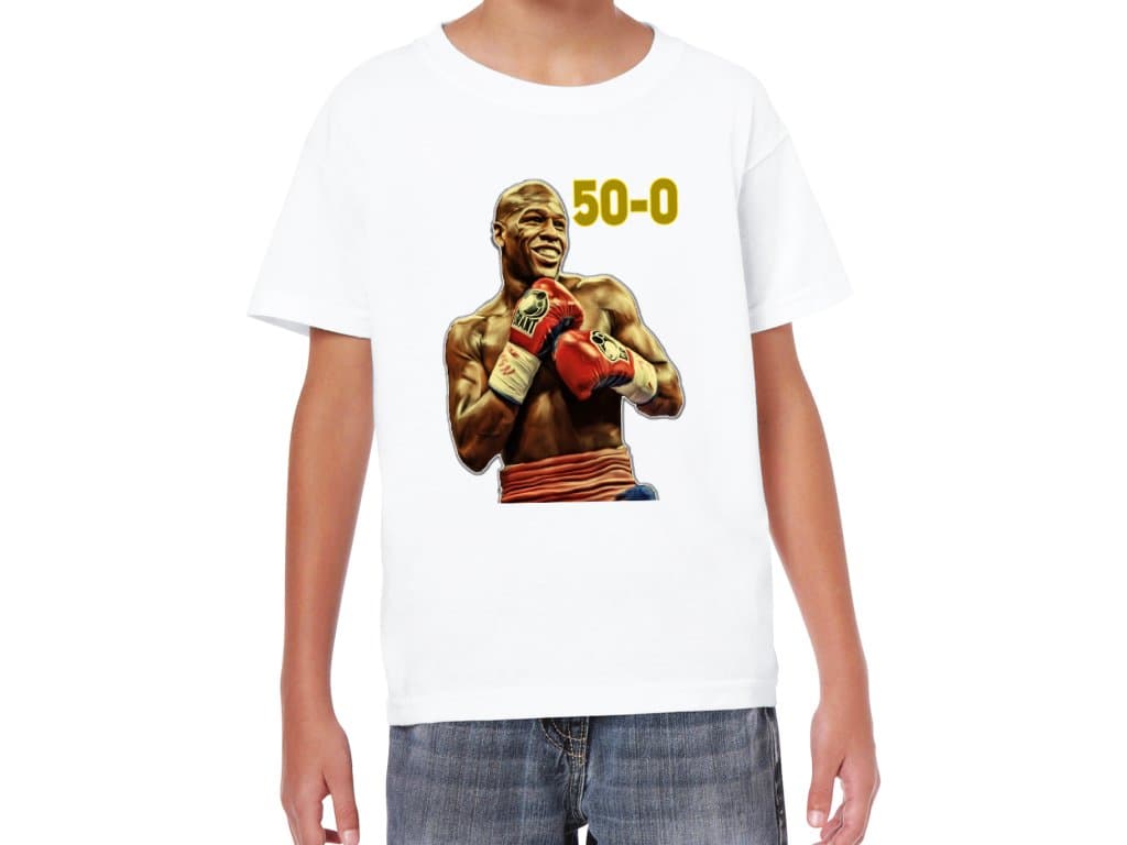 Detské tričko Floyd Mayweather 50-0