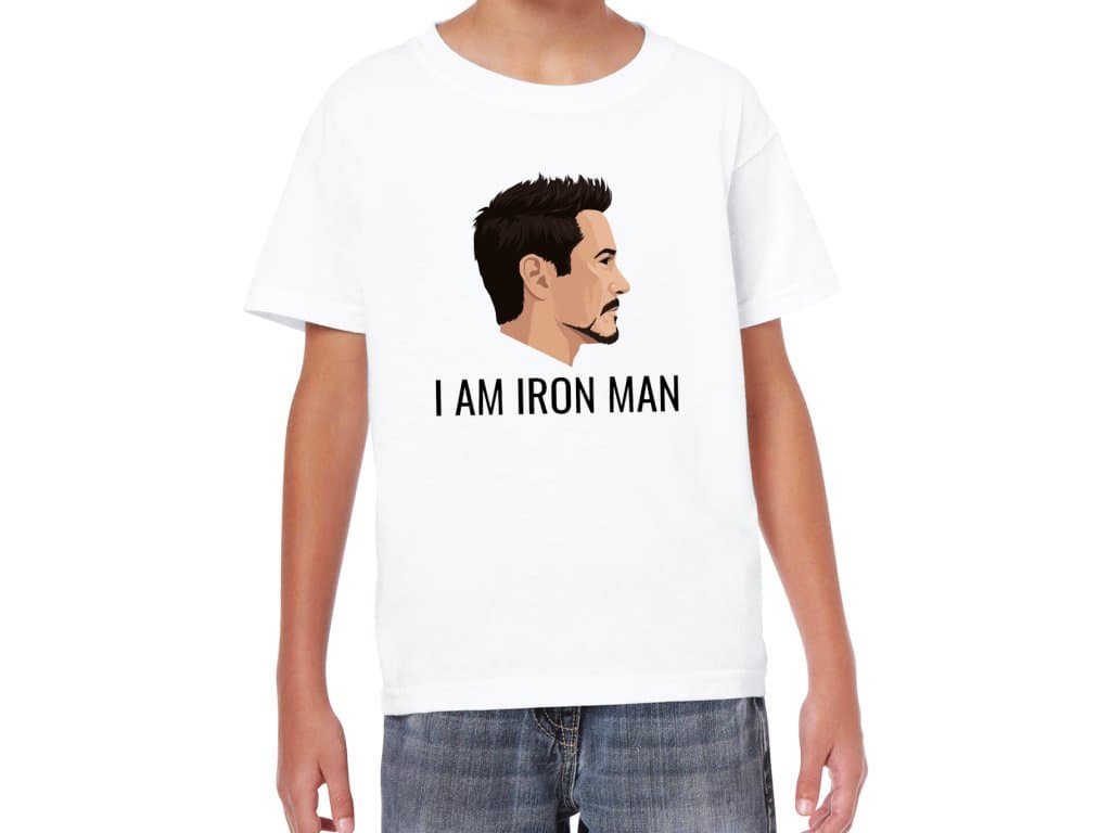 Detské tričko Ja som Iron Man