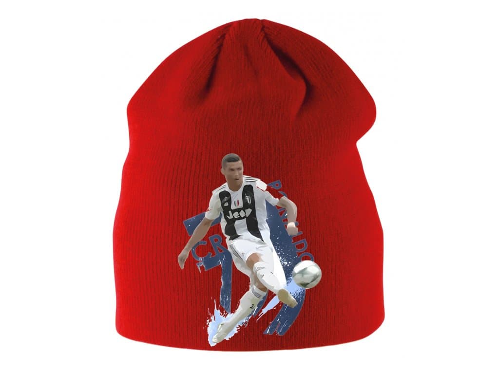 Detská zimná čiapka Ronaldo Magic v drese Juventusu