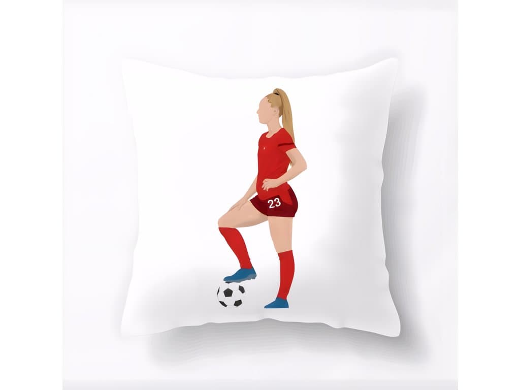 Vankúš Dievčenská futbalová sila