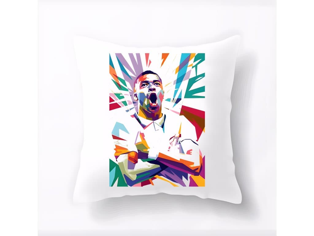 Vankúš Farebný výbušný Mbappé