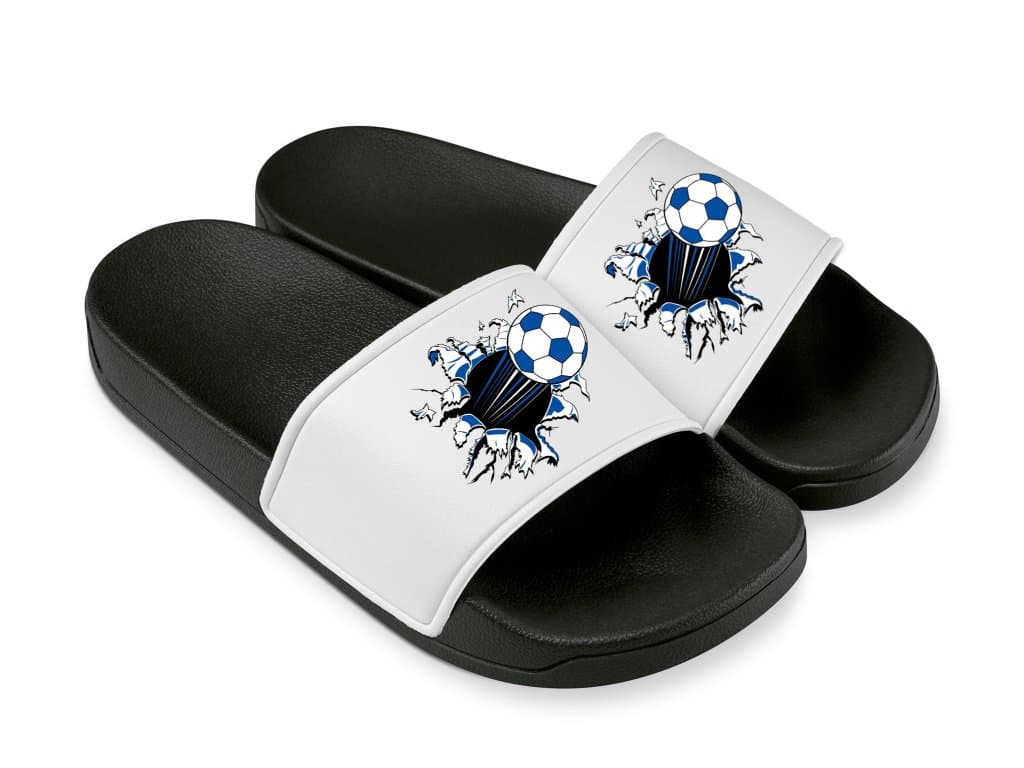 Šľapky Futbalová lopta 3D