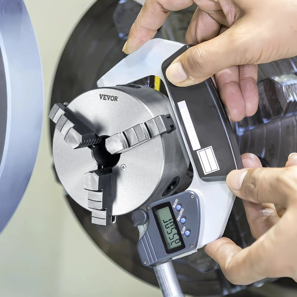 3-čeľusťové skľučovadlo sústruhu, 6'', samostrediace skľučovadlo sústruhu, upínací rozsah 0,14-6,3 palca/3,5-160 mm s upevňovacími skrutkami s T-kľúčom, otočné čeľuste, pre sústruh, 3D tlačiareň, obrábacie centrá, frézky, vŕtačky