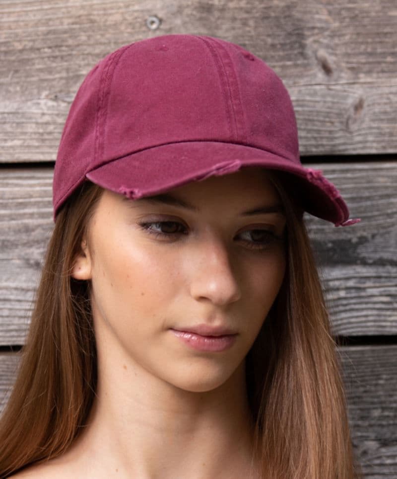 Atlantis | Dad Hat Destroyed - 6 panelová kšiltovka "Dad Hat Destroyed"