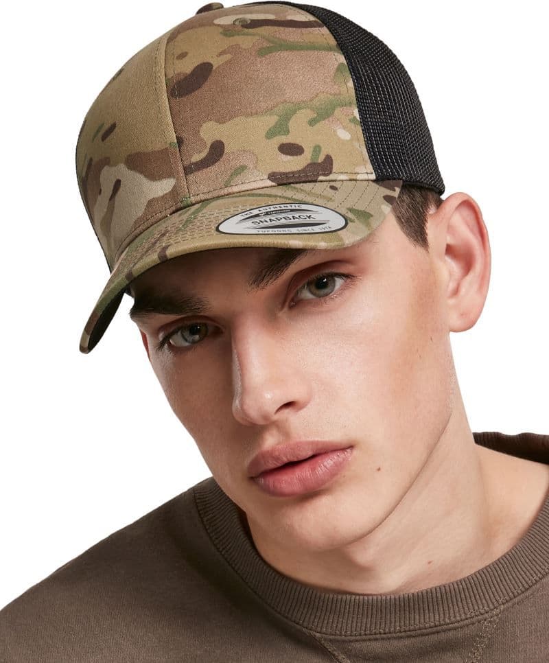 Flexfit | 6606MC - 6 panelová retro kšiltovka Multicam®